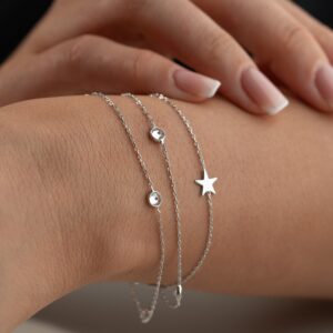 STERN STONE ARMBAND | 925 SILBER