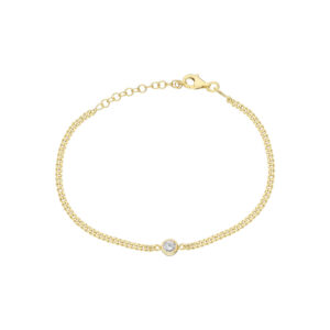 SOLITAIRE ARMKETTE | 925 SILBER