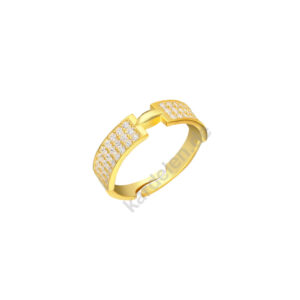 HAYLIE ZIRKONIA RING | 925 SILBER