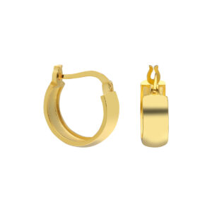 BALLON RUNDE OHRRING | 925 SILBER