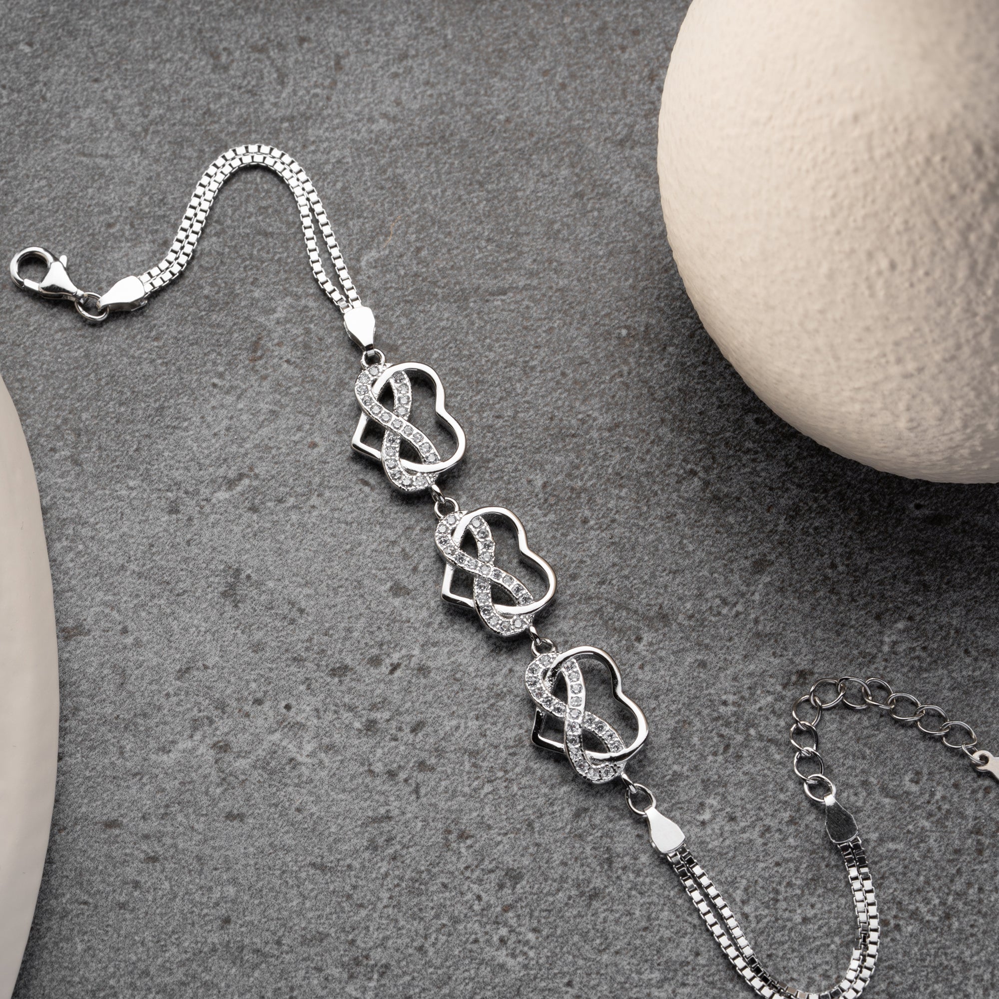 INFINITY ARMBAND | 925 SILBER – Bild 3