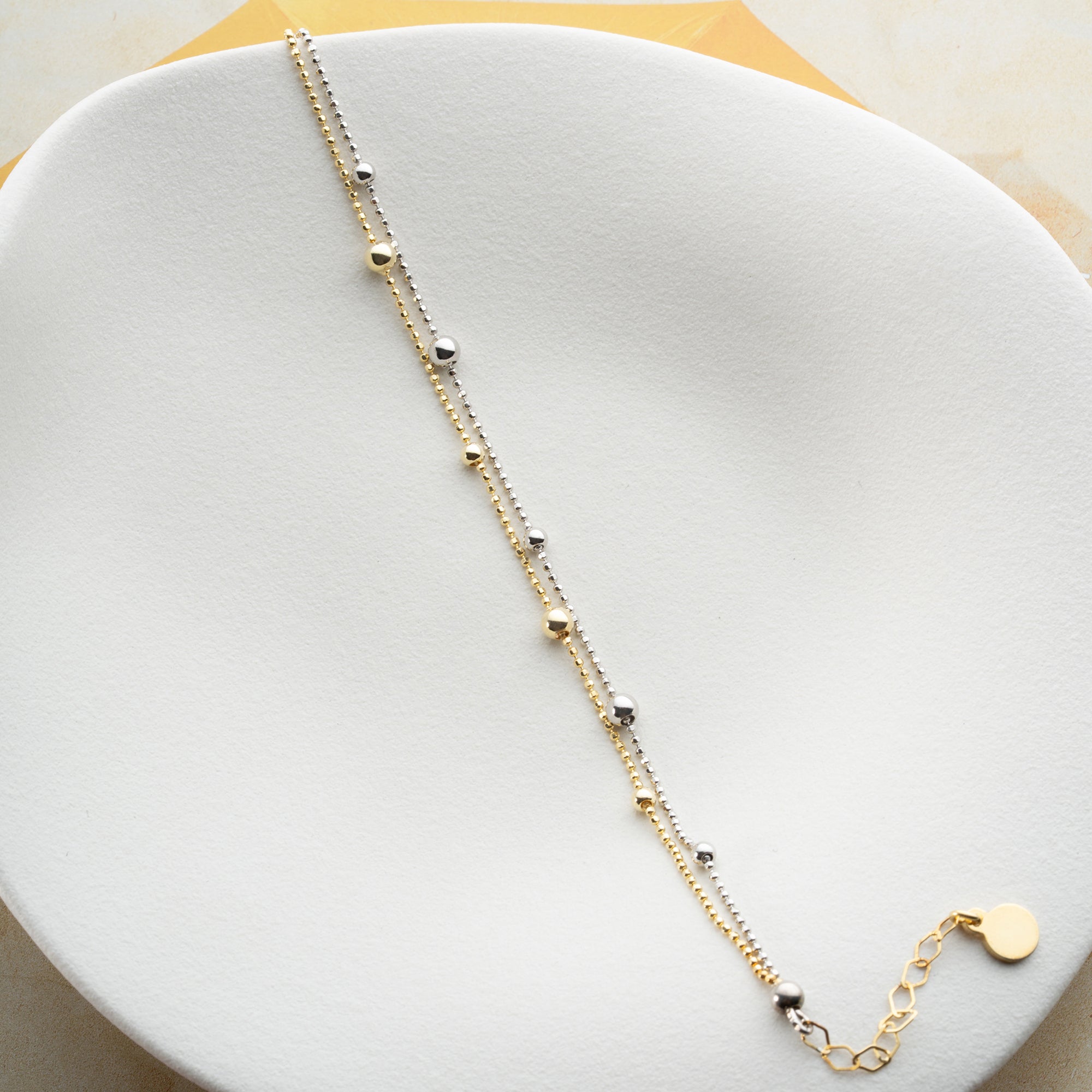 BICOLOR ARMBAND | 925 SILBER – Bild 3