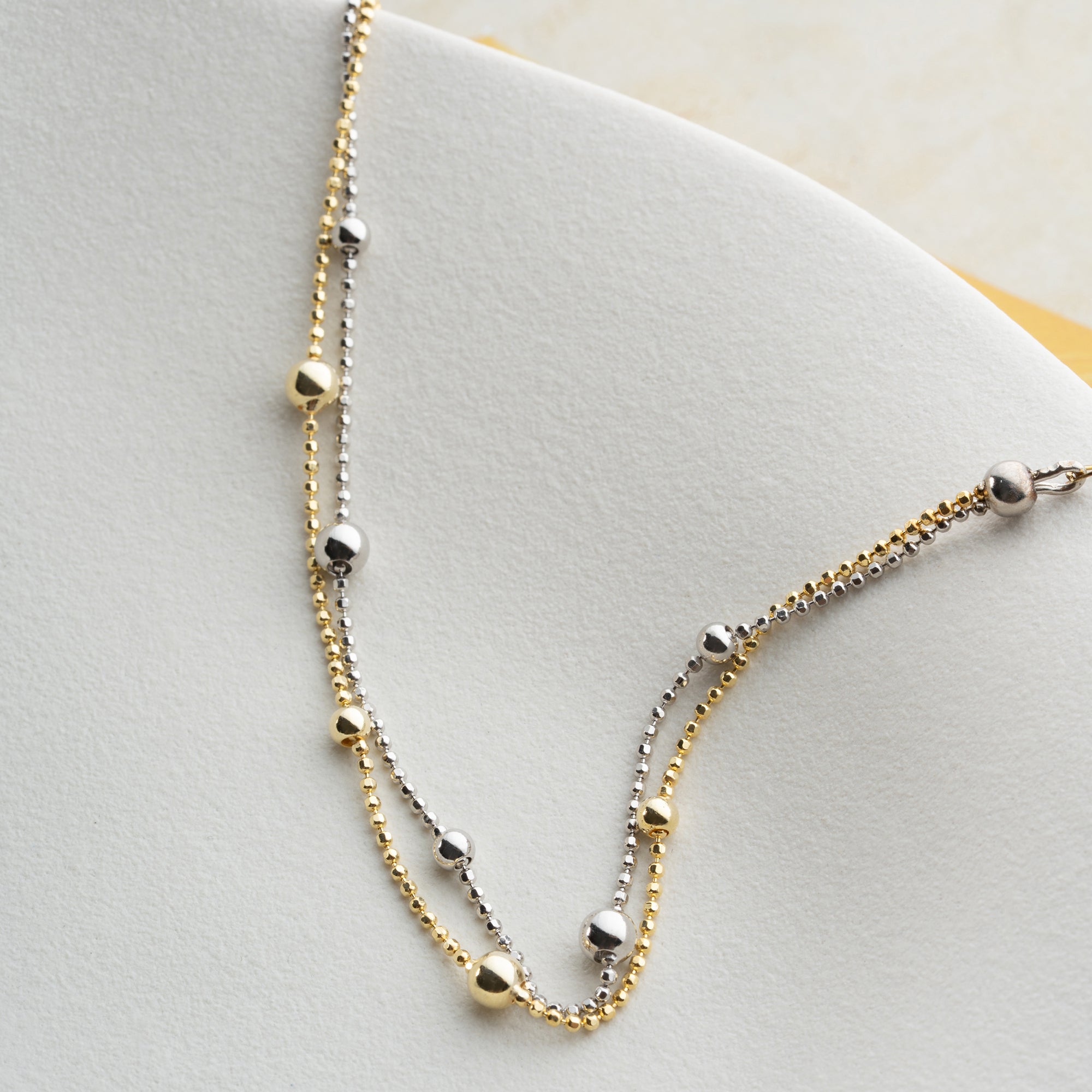 BICOLOR ARMBAND | 925 SILBER – Bild 2