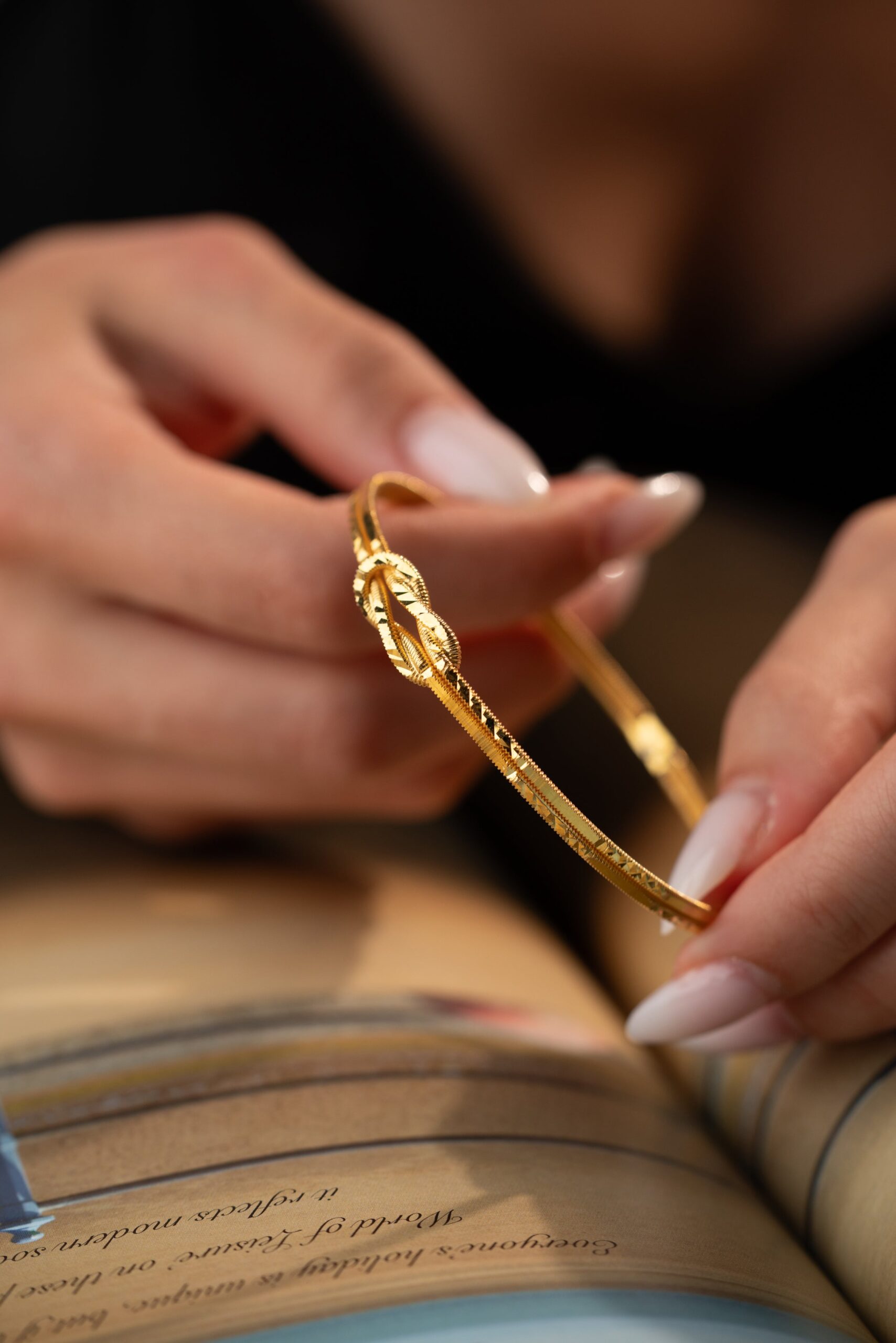 LIEBESKNOTEN AJDA ARMREIFEN | 925 SILBER