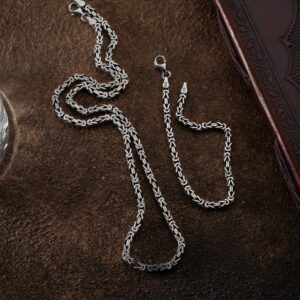 KÖNIGSKETTE 4 MM SET | 925 SILBER