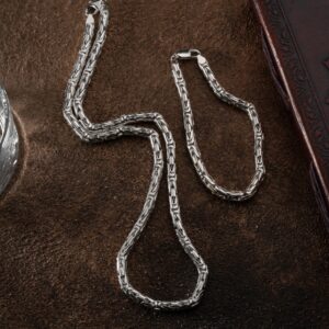 OVAL KÖNIGSKETTE 6 MM SET | 925 SILBER