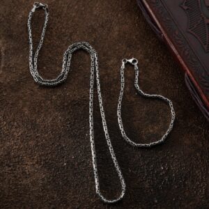 OVAL KÖNIGSKETTE 2 MM SET | 925 SILBER