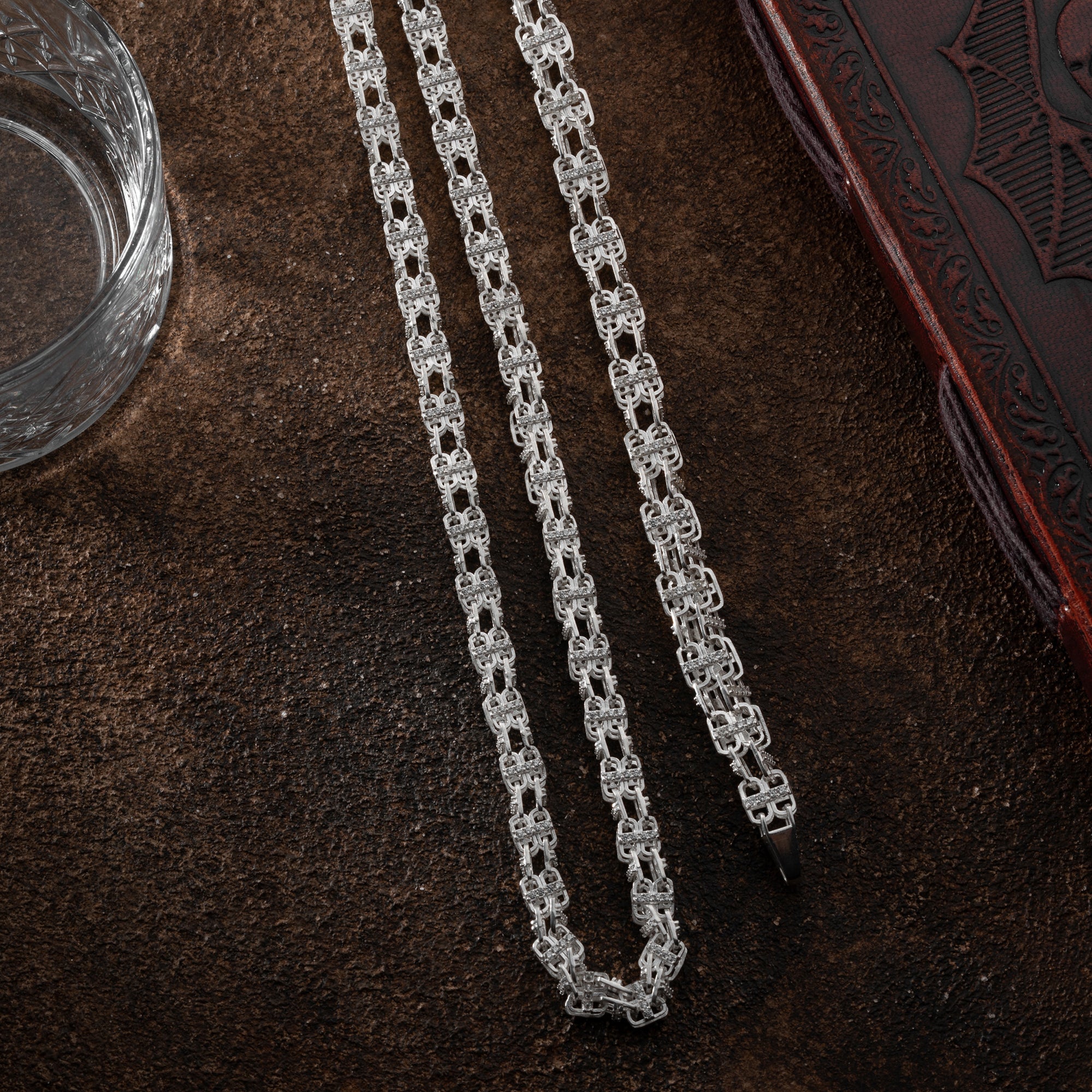 KÄFIGKETTE SET | 925 SILBER