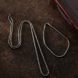 OVAL KÖNIGSKETTE 2MM SET | 925 SILBER