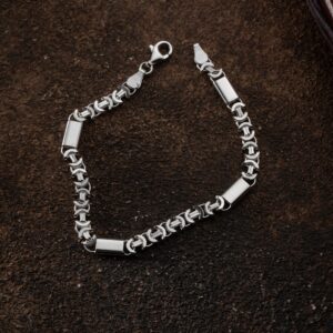 KÖNIGSARMBAND FLACH 5MM | 925 SILBER