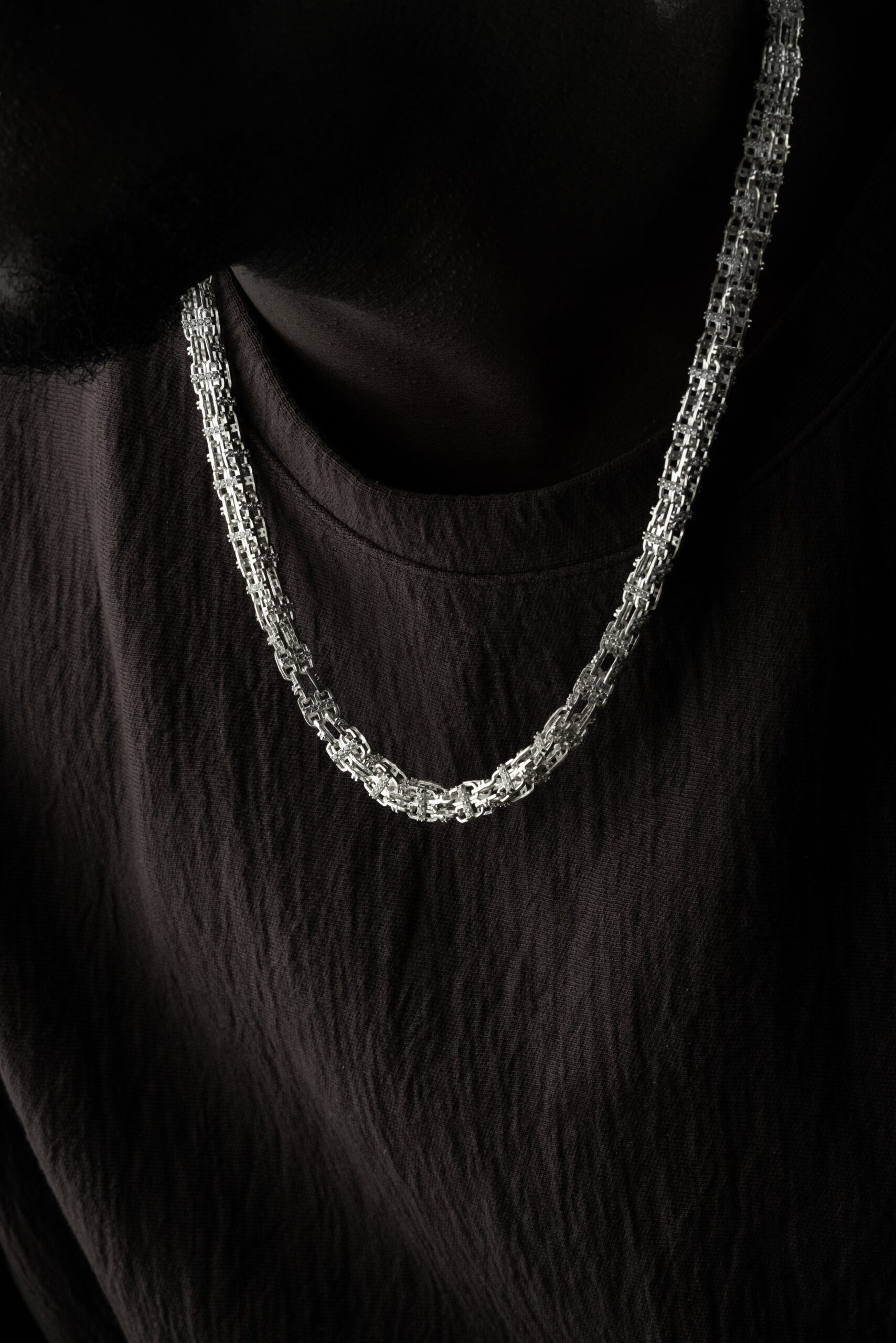 KÄFIGKETTE | 925 SILBER – Bild 3