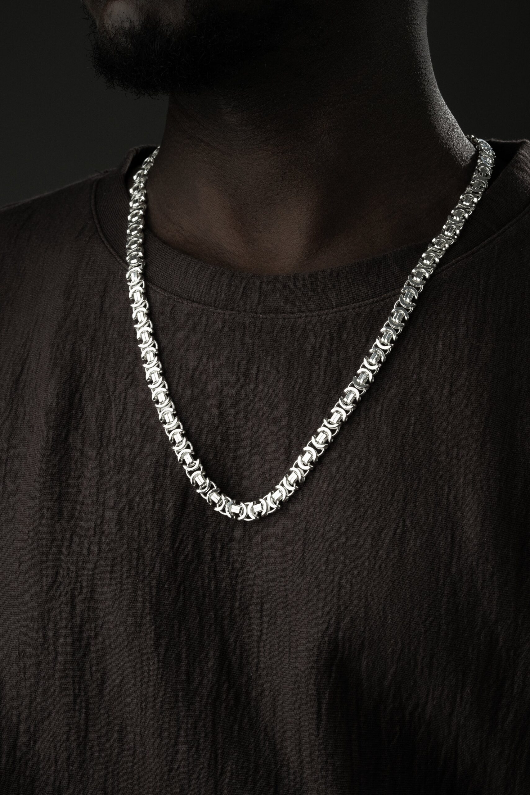 KÖNIGSKETTE FLACH | 925 SILBER – Bild 3