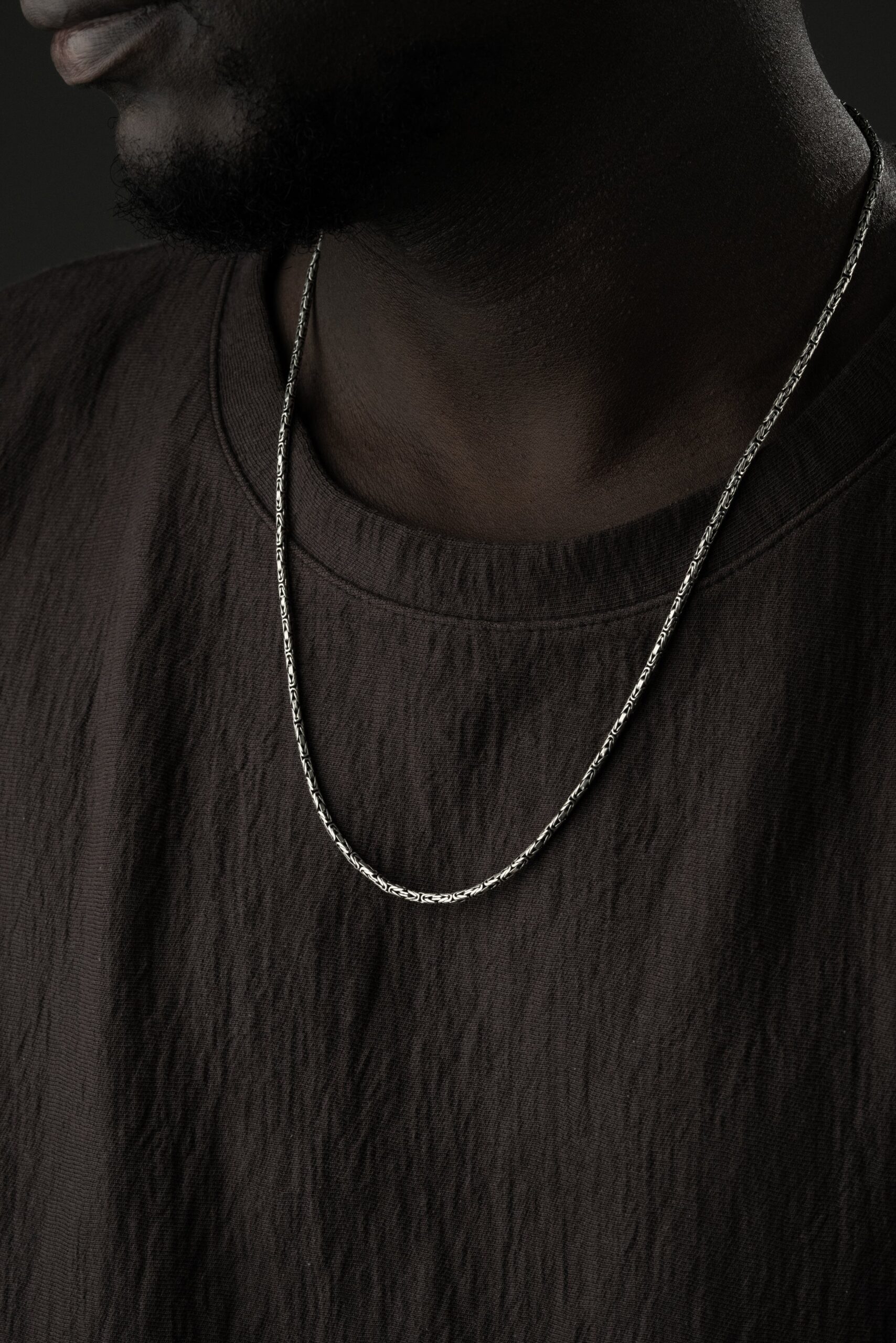 OVAL KÖNIGSKETTE 2MM HALSKETTE | 925 SILBER – Bild 6