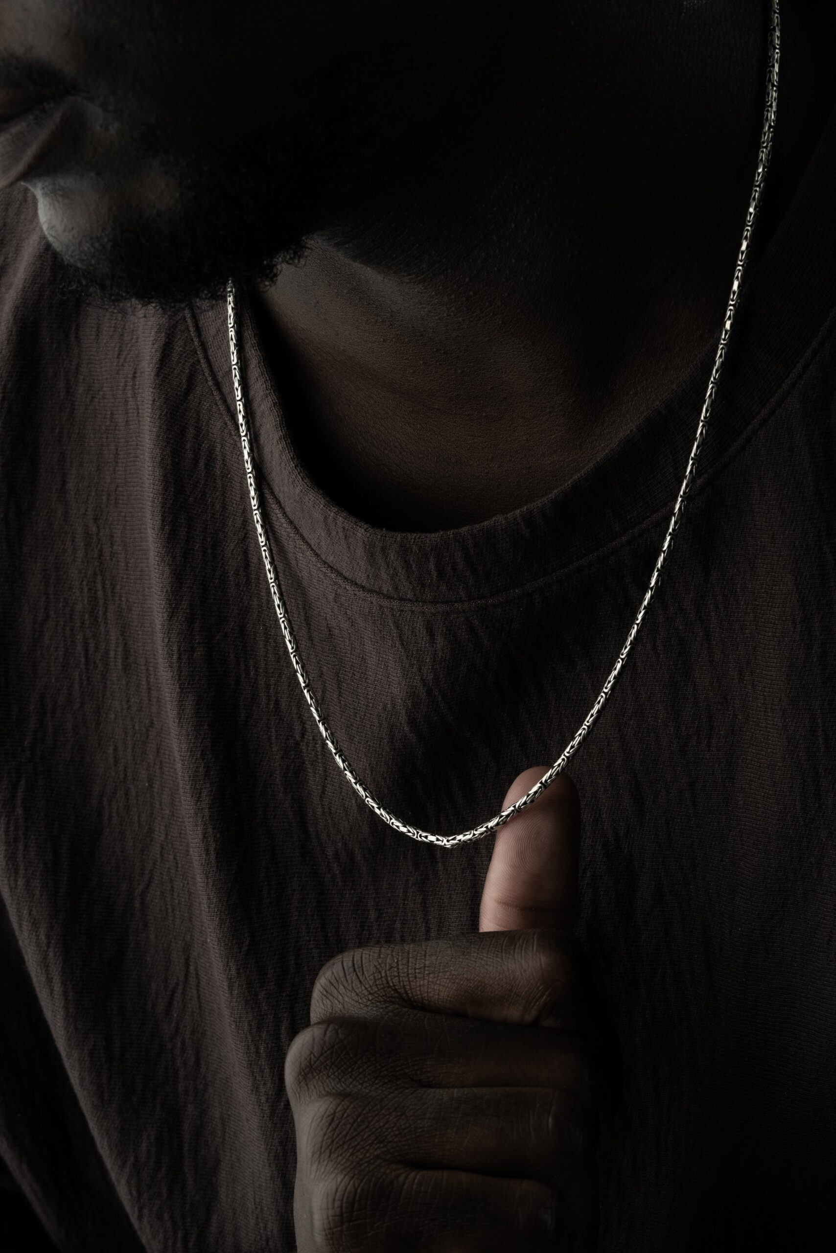 OVAL KÖNIGSKETTE 2MM HALSKETTE | 925 SILBER – Bild 4