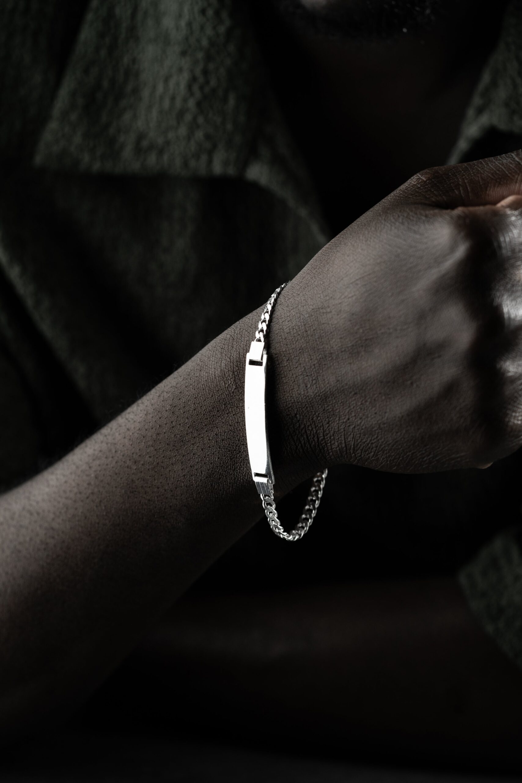 PANZER ARMBAND MIT GRAVUR | 925 SILBER – Bild 5