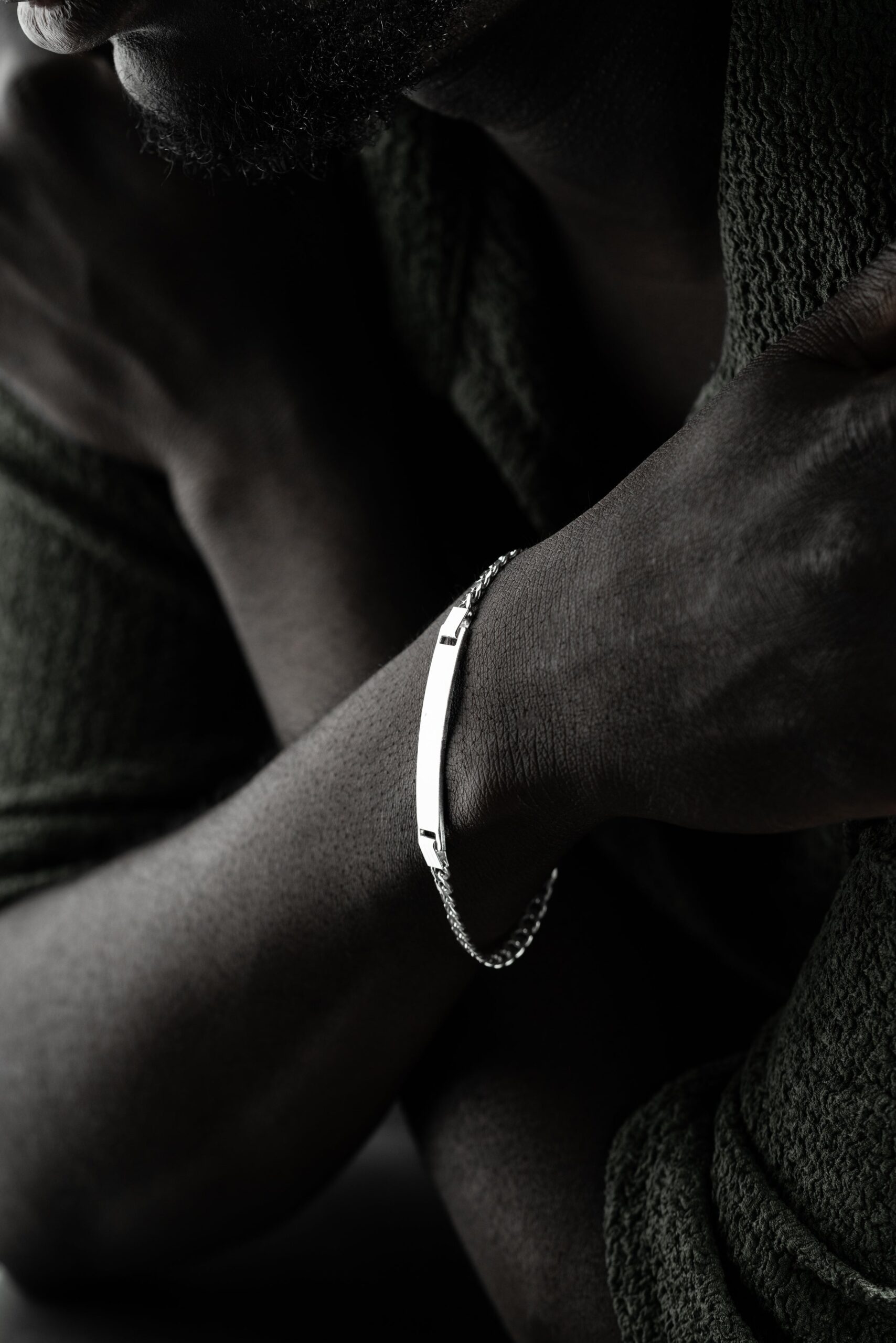 PANZER ARMBAND MIT GRAVUR | 925 SILBER – Bild 3