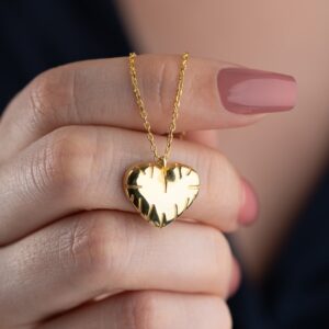 BOMB HERZ HALSKETTE | 925 SILBER