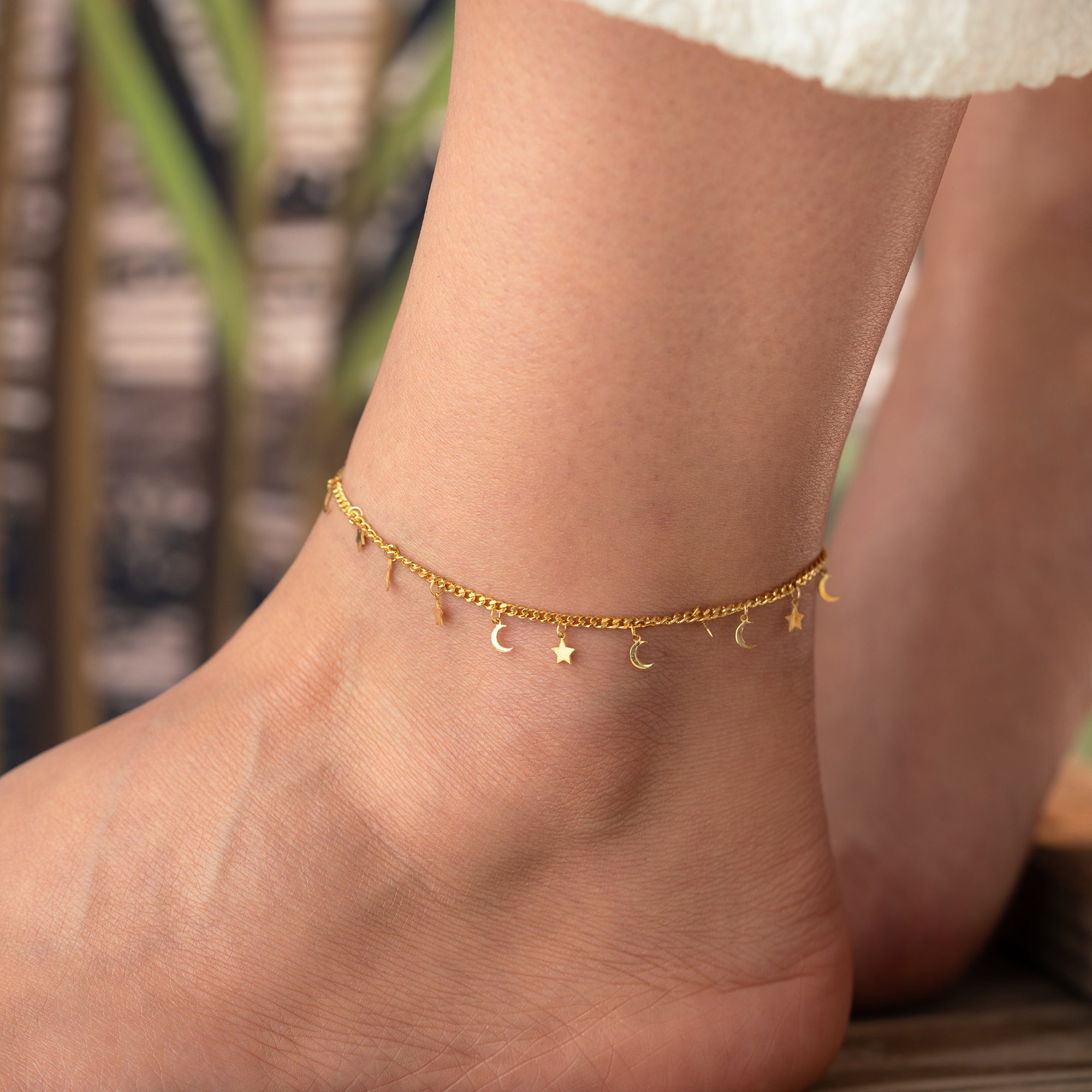 LUNARA FUSSKETTE | 925 SILBER – Bild 3