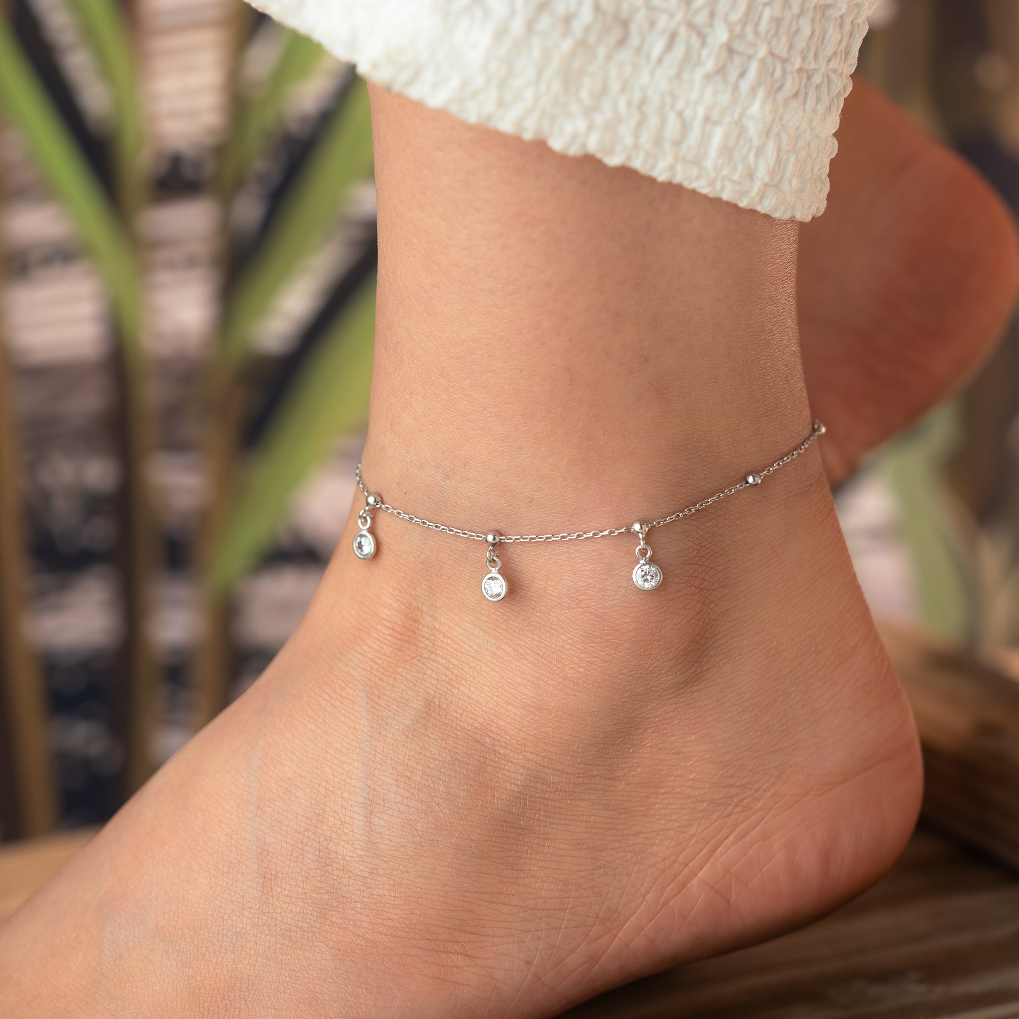 EDEN FUSSKETTE | 925 SILBER – Bild 4