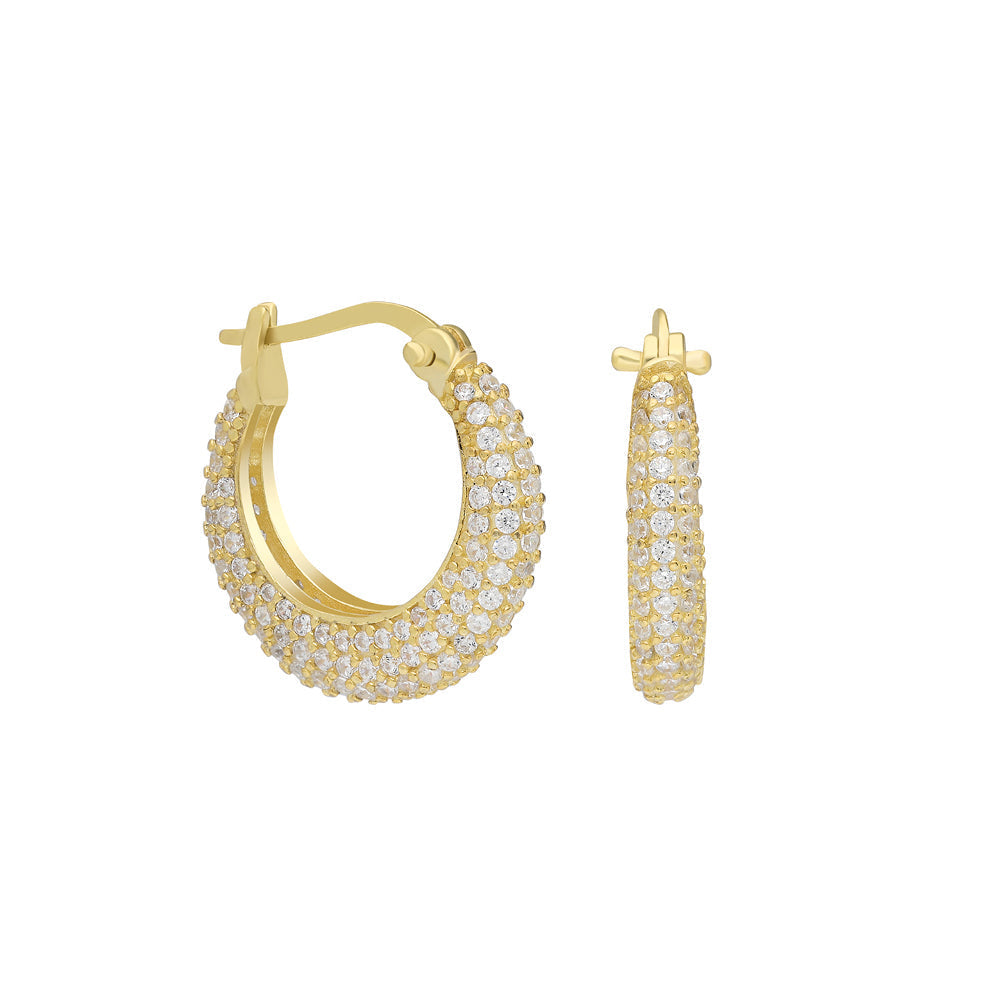 HAYLIE ZIRKONIA OHRRINGE | 925 SILBER