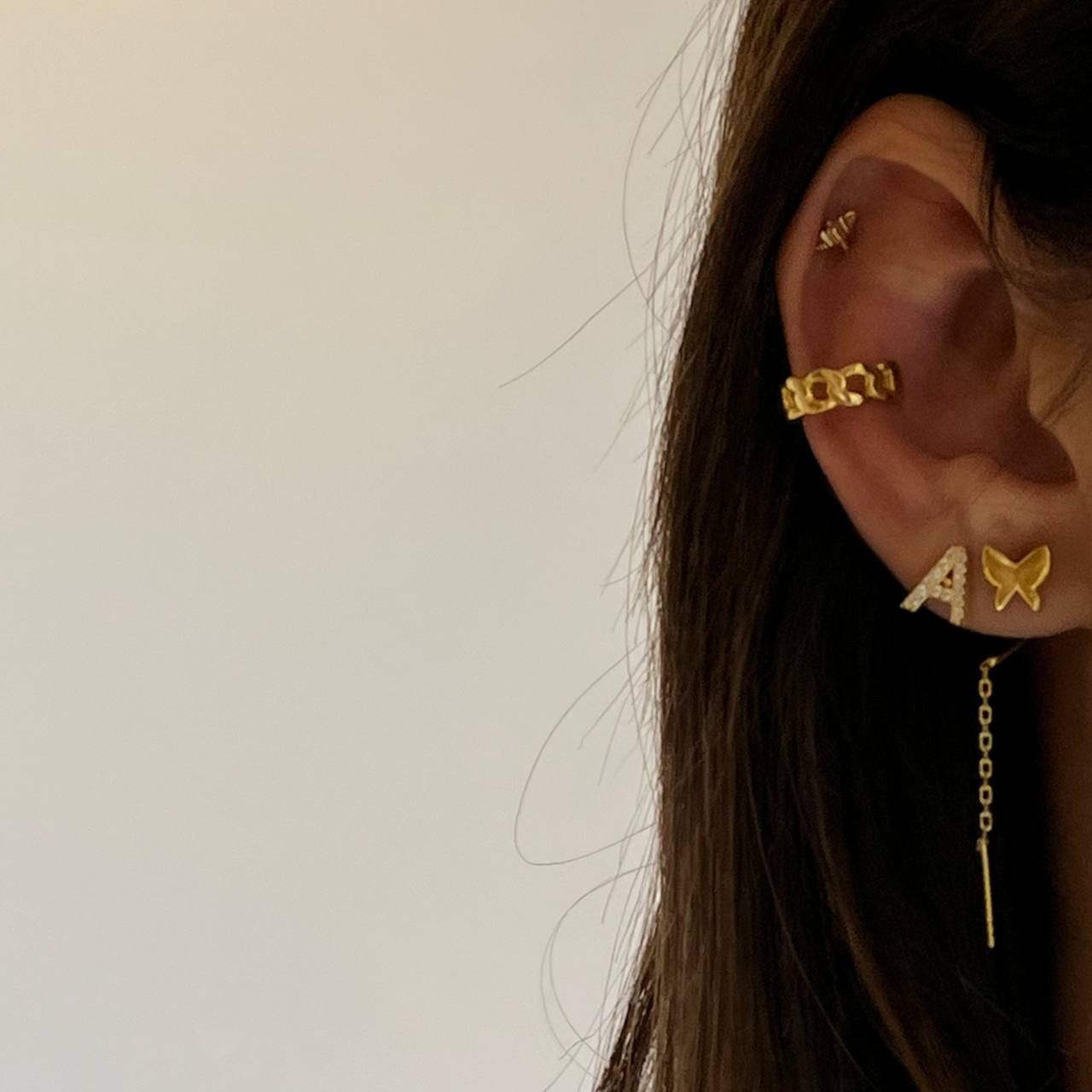 BUTTERFLY BASIC OHRRING | 925 SILBER – Bild 3