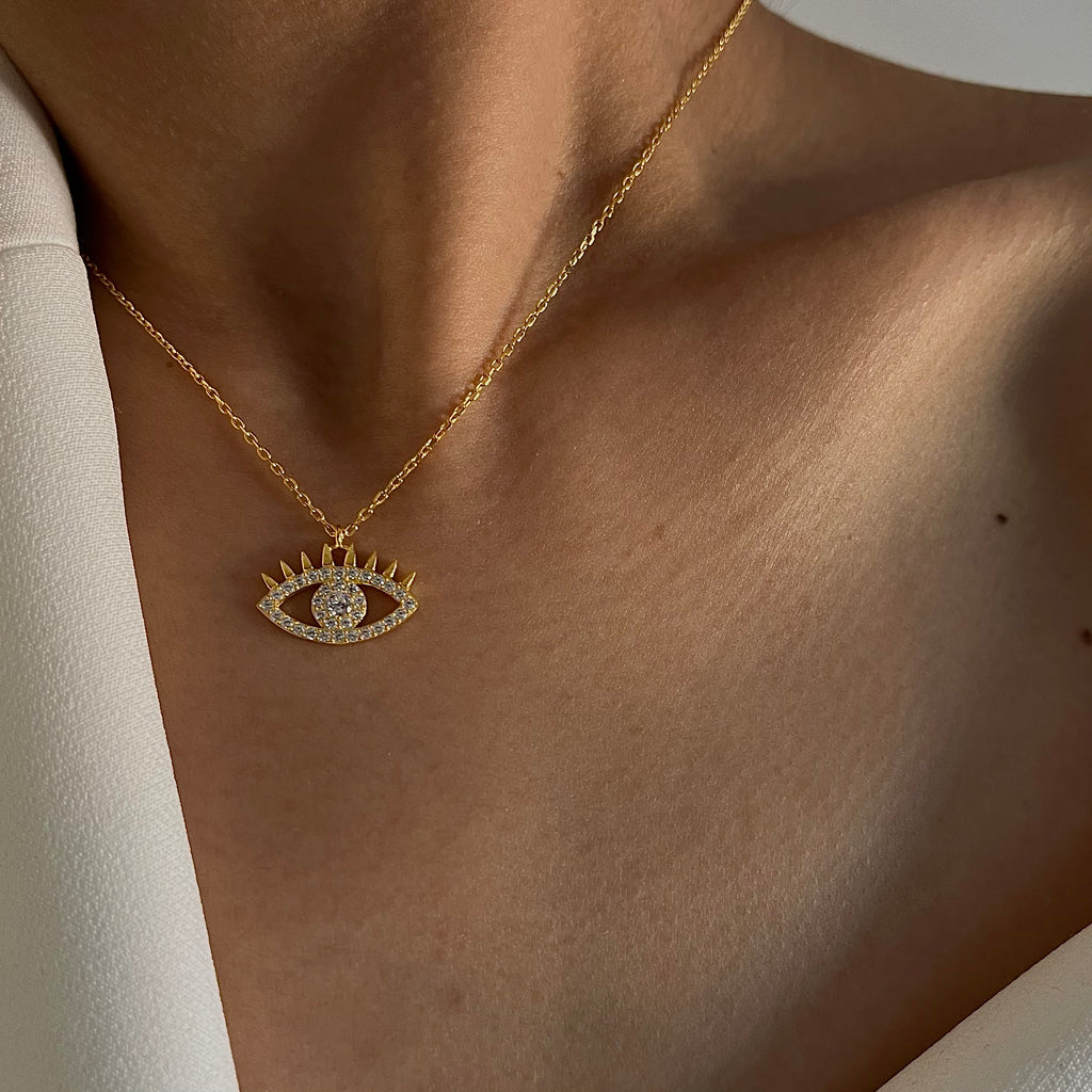 HILLARY AUGE HALSKETTE | 925 SILBER – Bild 2